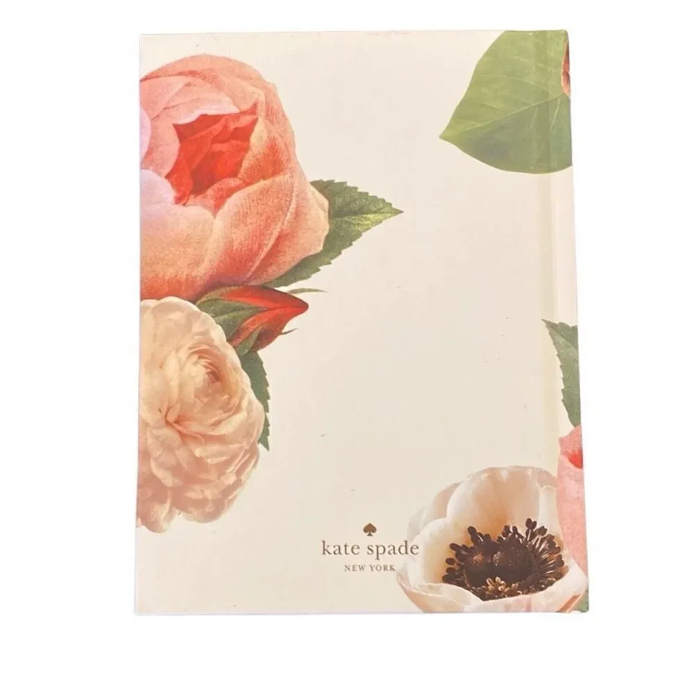 Kate Spade Gift Log Book Tracker Floral Cover 6”x4.5” Wedding Shower Birthday
